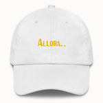 Allora.. Hat @shop name