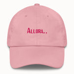 Allora.. Hat @shop name