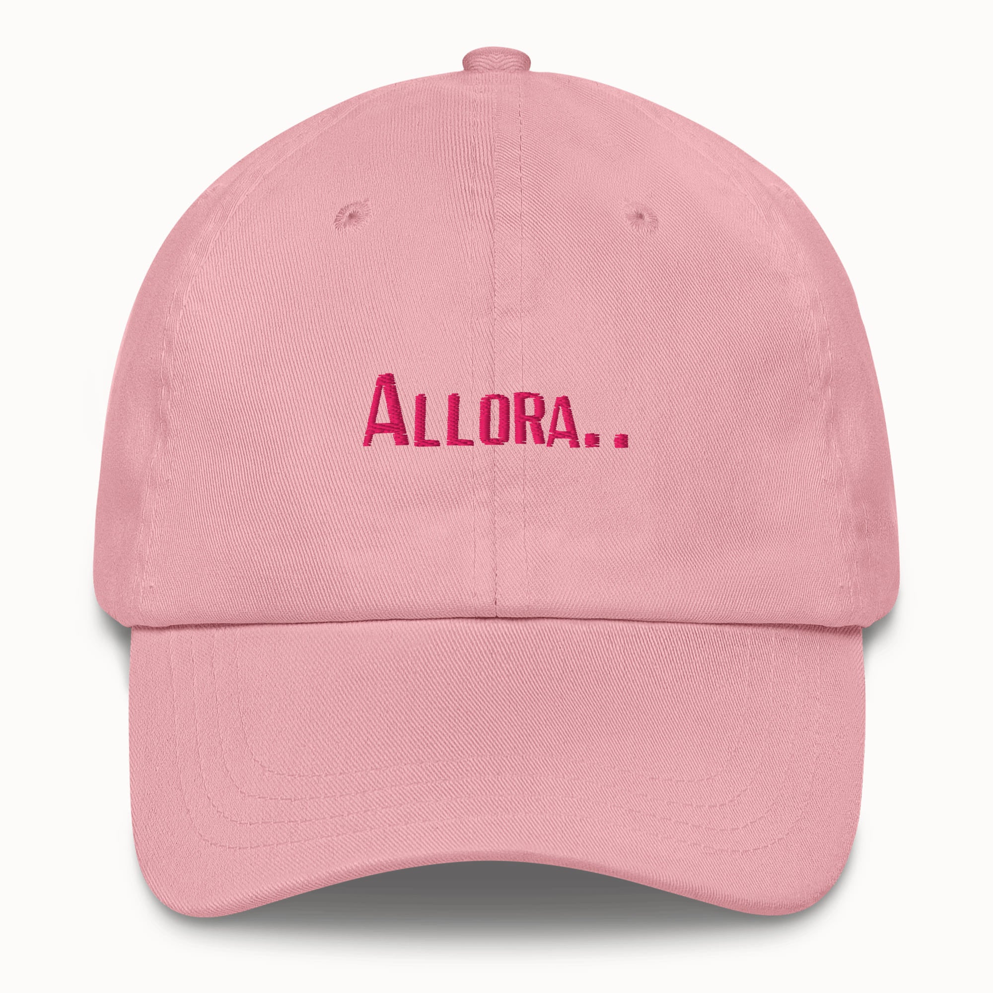 Allora.. Hat @shop name