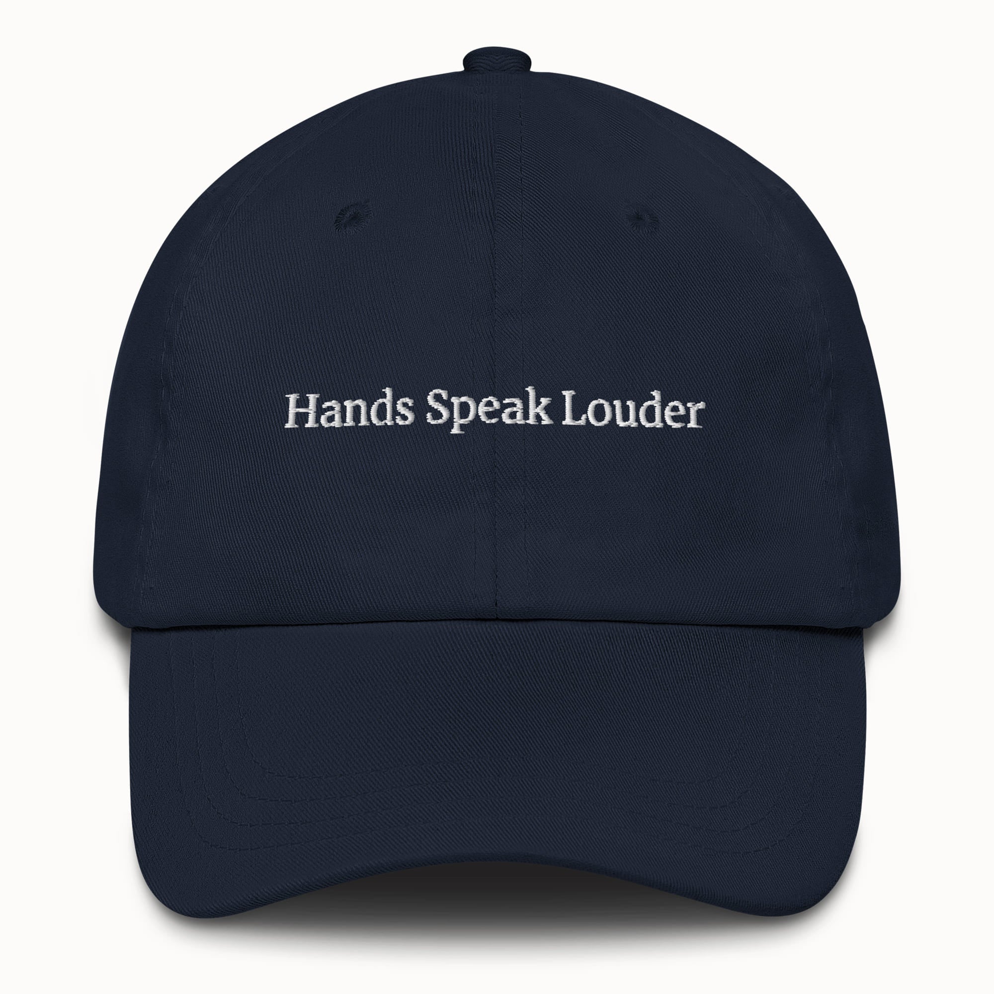 Hands speak louder Hat @shop name