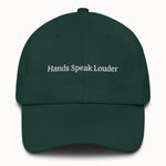 Hands speak louder Hat @shop name