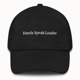 Hands speak louder Hat @shop name
