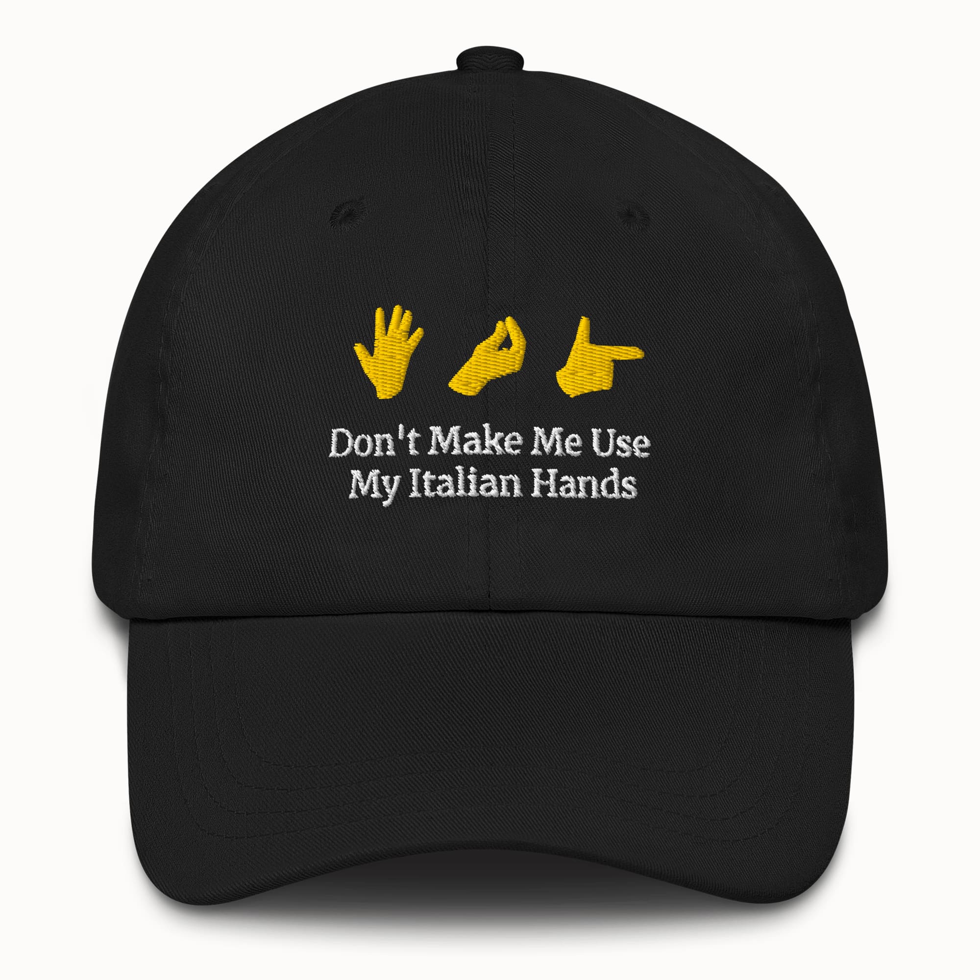 Italian Hands Hat @shop name