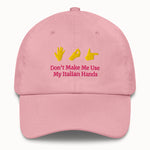 Italian Hands Hat @shop name