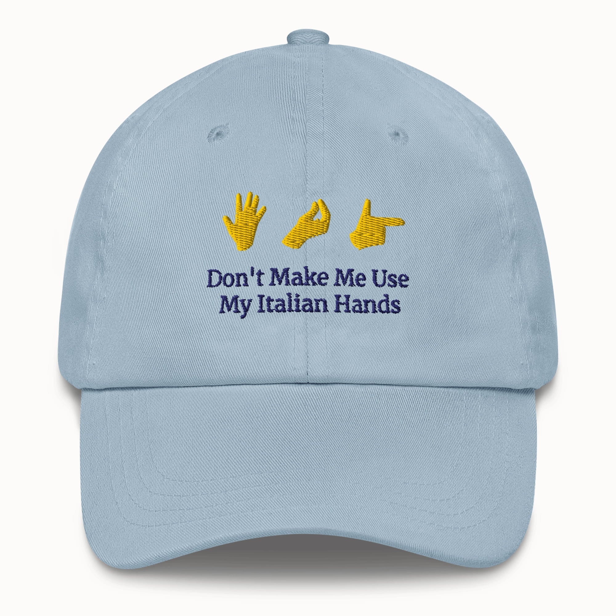 Italian Hands Hat @shop name