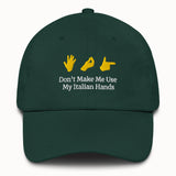 Italian Hands Hat @shop name
