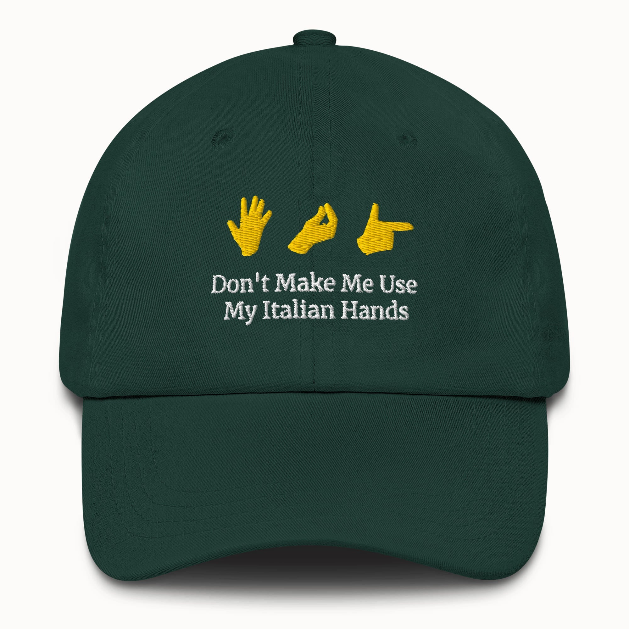 Italian Hands Hat @shop name