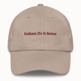 Italians Do It Better Hat @shop name
