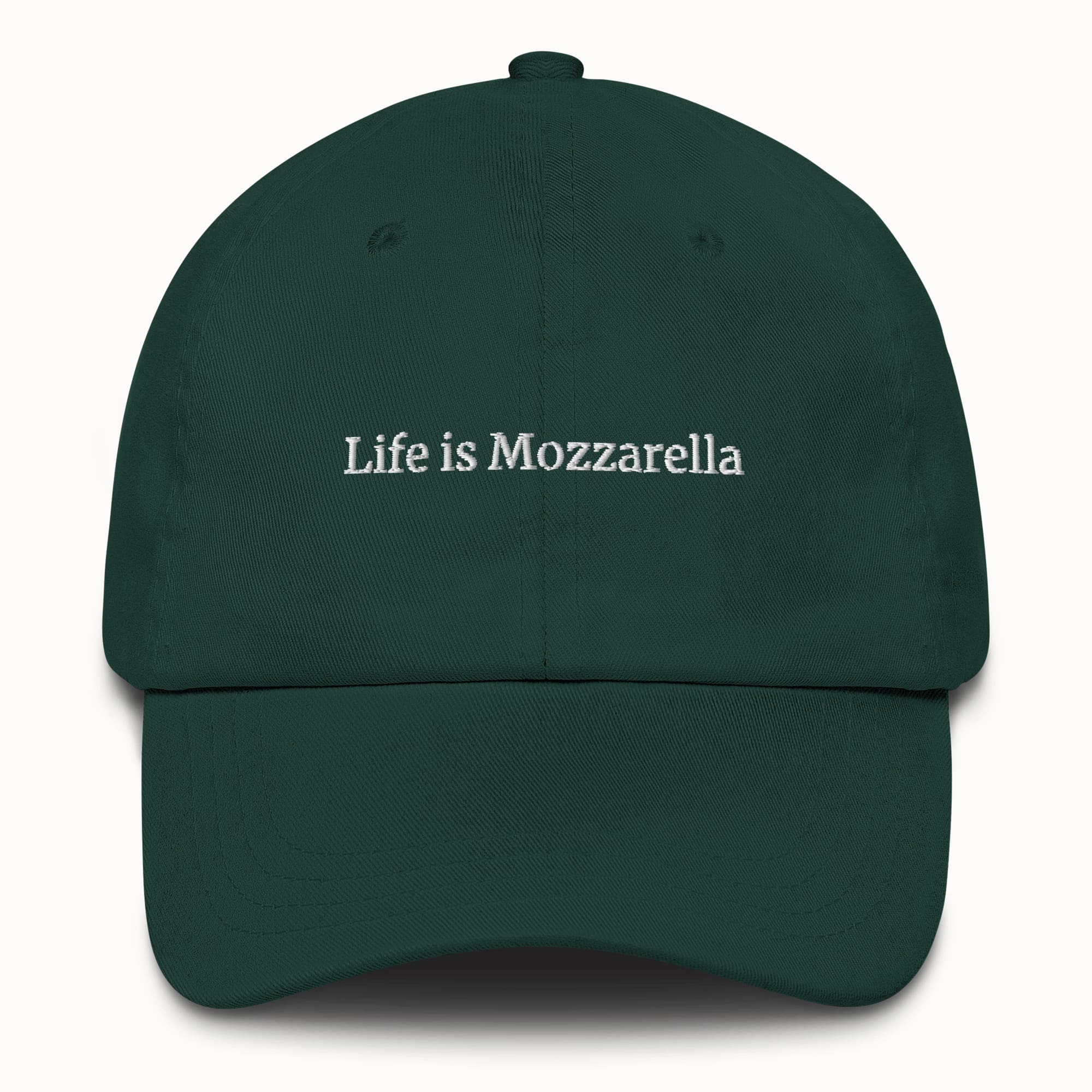 Life is Mozzarella Hat @shop name