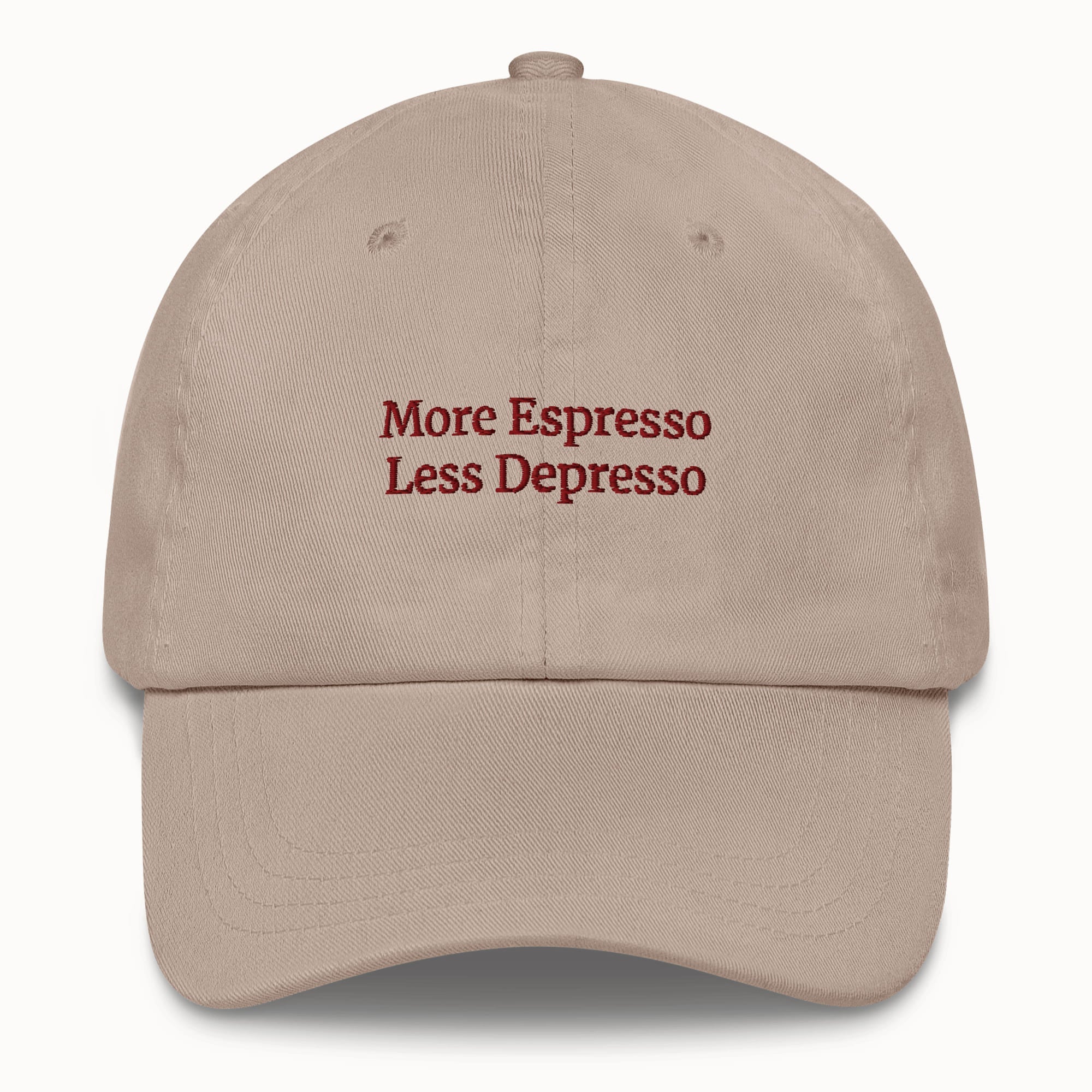 More Espresso Less Depresso Hat @shop name