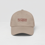 More Espresso Less Depresso Hat