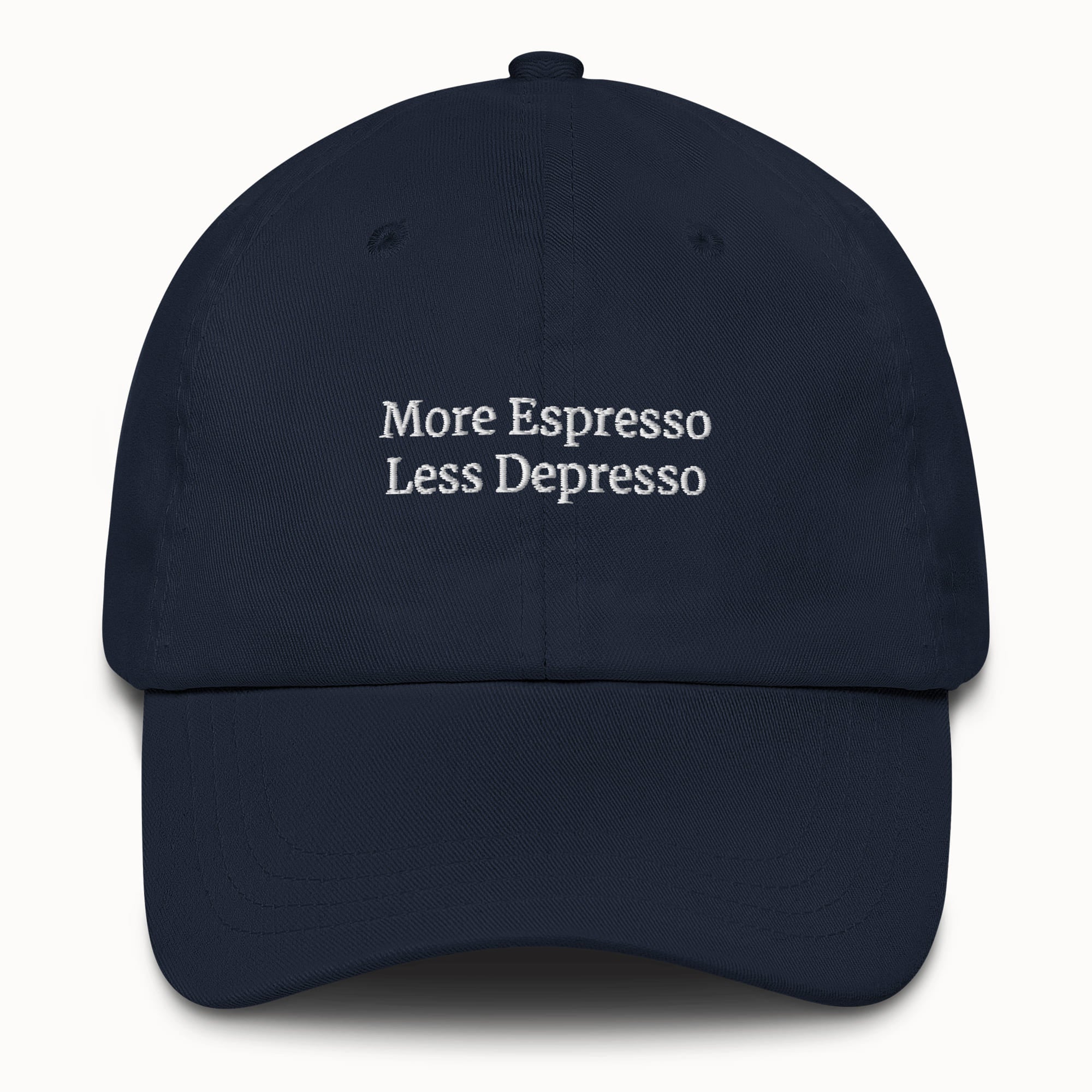 More Espresso Less Depresso Hat @shop name
