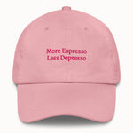 More Espresso Less Depresso Hat @shop name
