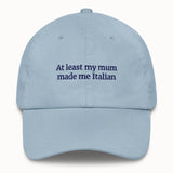 My mum made me Italian Hat @shop name