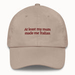 My mum made me Italian Hat @shop name