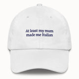 My mum made me Italian Hat @shop name