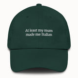 My mum made me Italian Hat @shop name