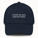 My mum made me Italian Hat @shop name