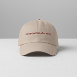 No cappuccino after noon Hat