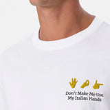 Italian Hands T-Shirt (Embroidered)