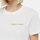 Nonna's Favorite T-Shirt (Embroidered)