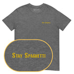 Stay Spaghetti T-Shirt (Embroidered) @shop name