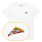Pizza Margherita T-Shirt (Embroidered) @shop name