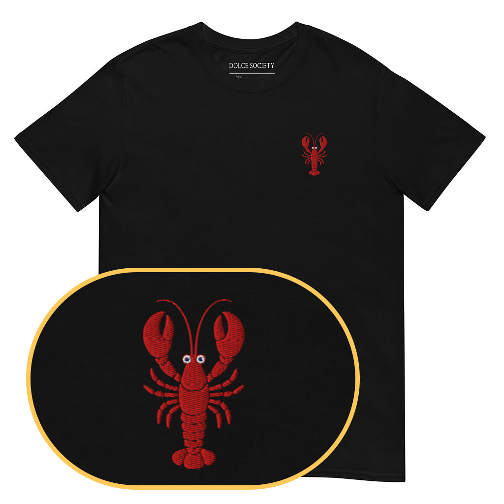 Lobster T-Shirt (Embroidered) @shop name