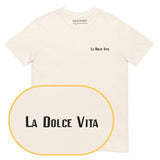 La Dolce Vita T-Shirt (Embroidered) @shop name