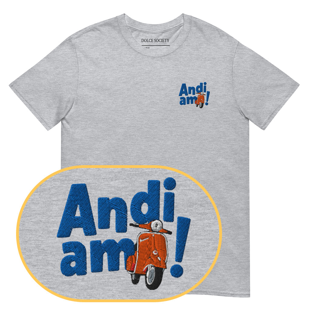 Andiamo T-Shirt (Embroidered) @shop name