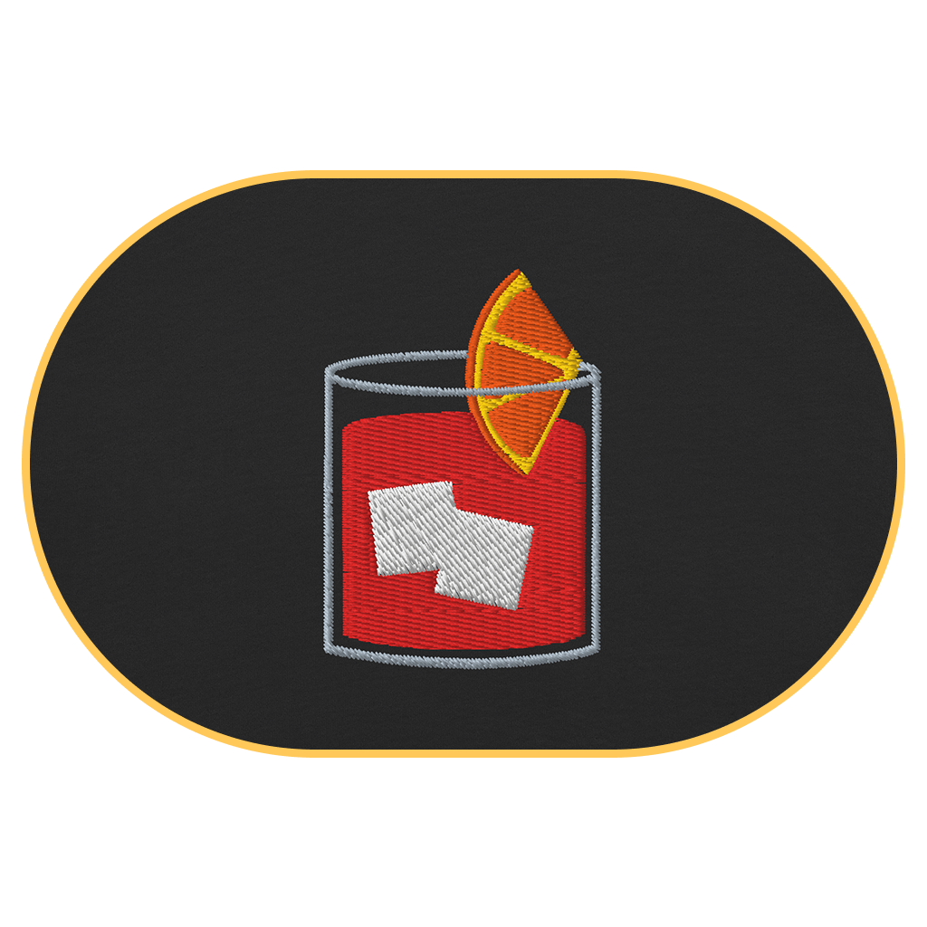 Negroni T-Shirt (Embroidered) @shop name