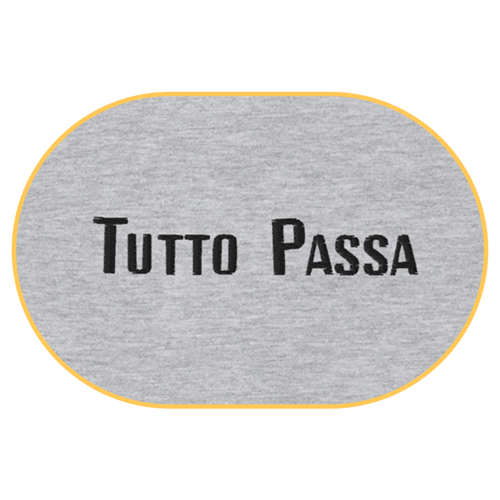Tutto Passa T-Shirt (Embroidered) @shop name