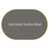 Succulent Italian Meal T-Shirt (Embroidered) @shop name
