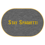Stay Spaghetti T-Shirt (Embroidered) @shop name