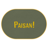 Paisan! T-Shirt (Embroidered) @shop name