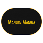 Mangia Mangia T-Shirt (Embroidered) @shop name