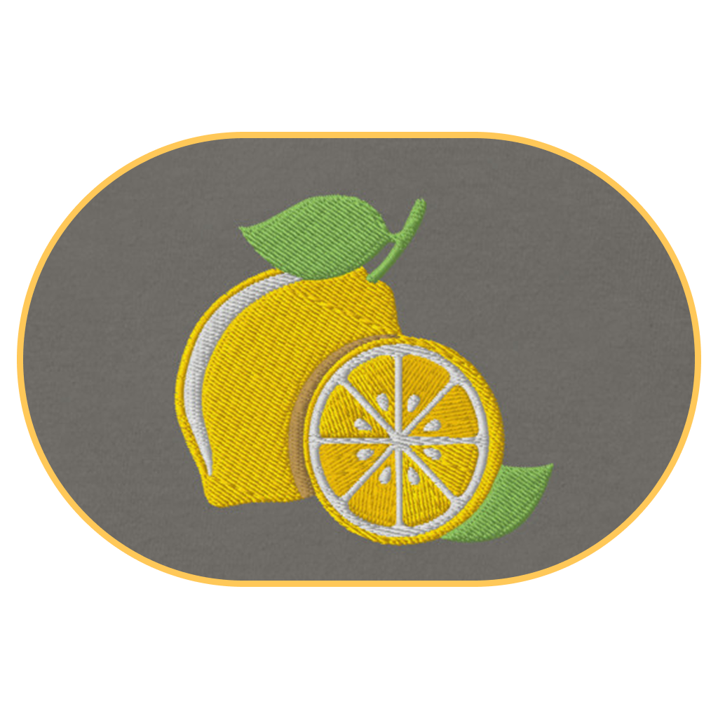 Lemons T-Shirt (Embroidered) @shop name