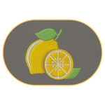 Lemons T-Shirt (Embroidered) @shop name