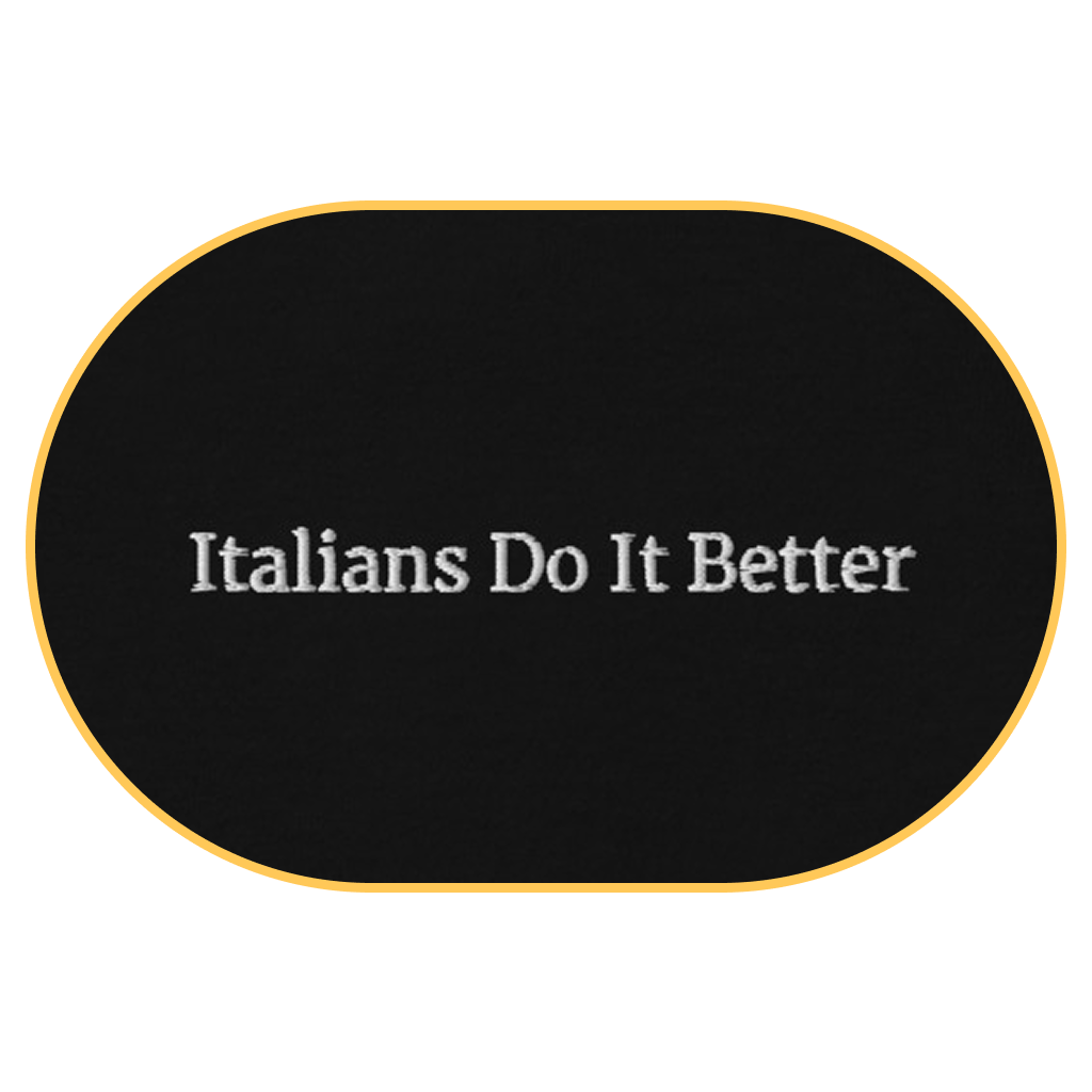 Italians Do It Better T-Shirt (Embroidered) @shop name