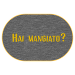 Hai mangiato? T-Shirt (Embroidered) @shop name