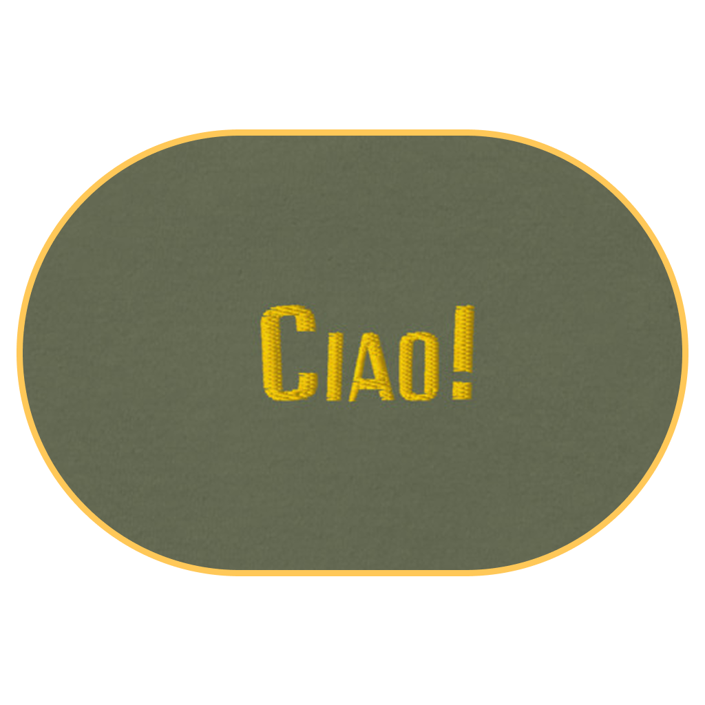 Ciao! T-Shirt (Embroidered) @shop name