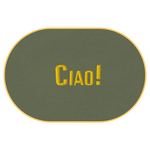 Ciao! T-Shirt (Embroidered) @shop name