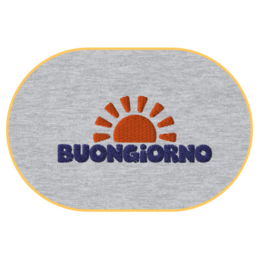 Buongiorno T-Shirt (Embroidered) @shop name