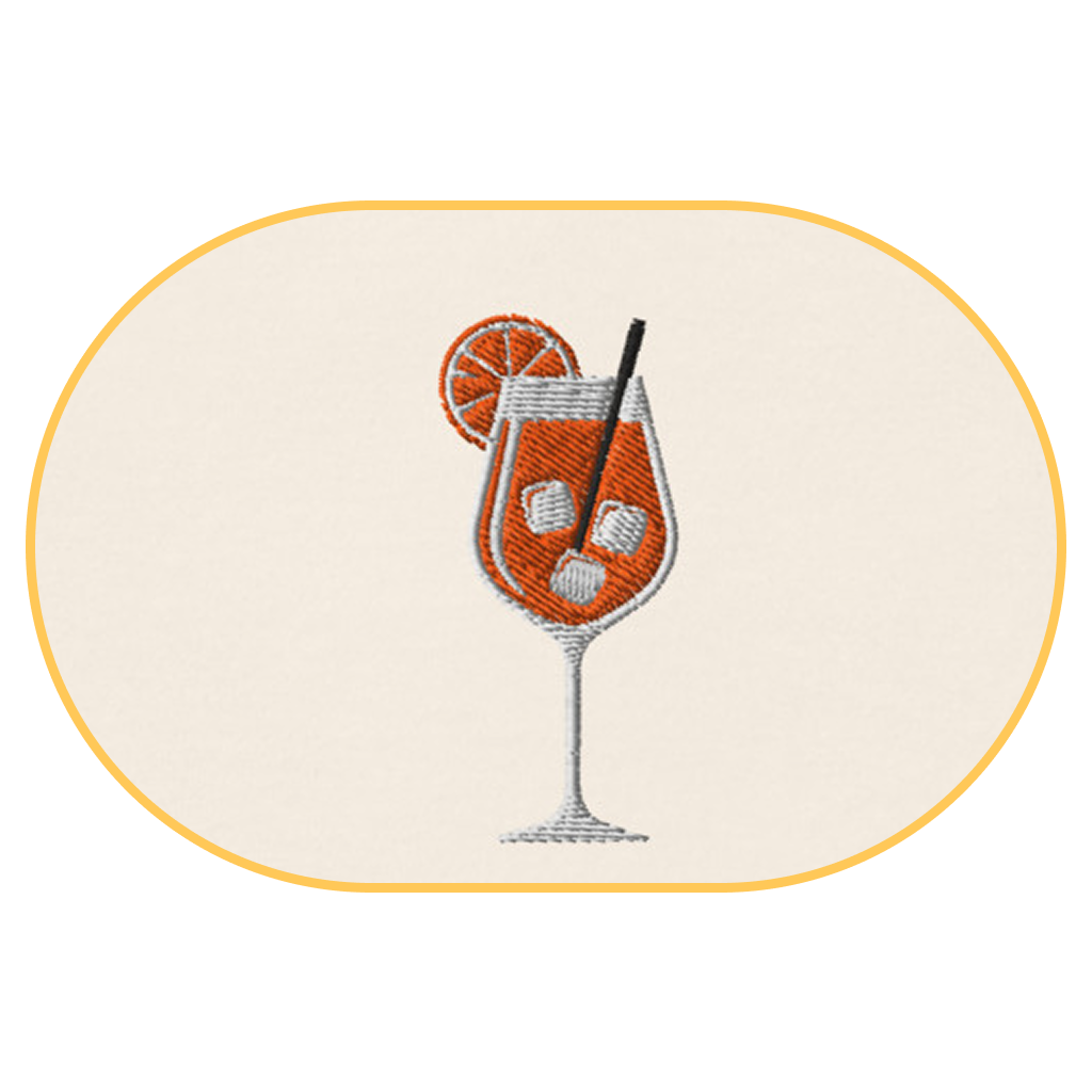 Aperol Spritz T-Shirt (Embroidered) @shop name