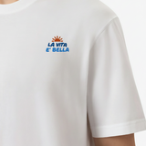 La Vita è Bella T-Shirt (Embroidered)