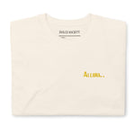 Allora.. T-Shirt (Embroidered) @shop name