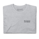 More Espresso Less Depresso T-Shirt (Embroidered) @shop name