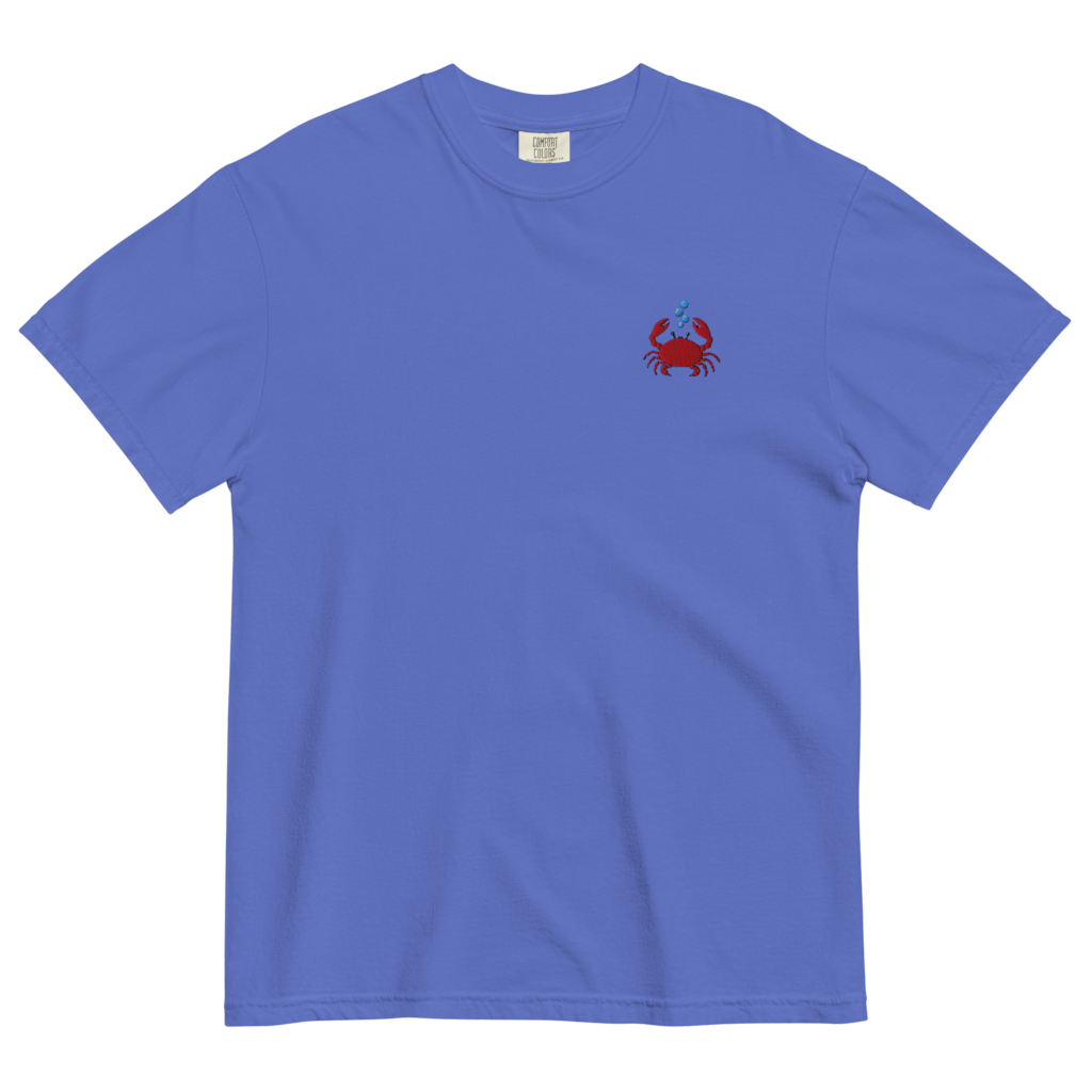 Carmen the Crab T-Shirt (Embroidered)