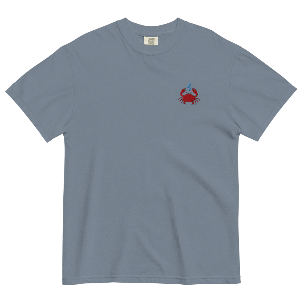 Carmen the Crab T-Shirt (Embroidered)