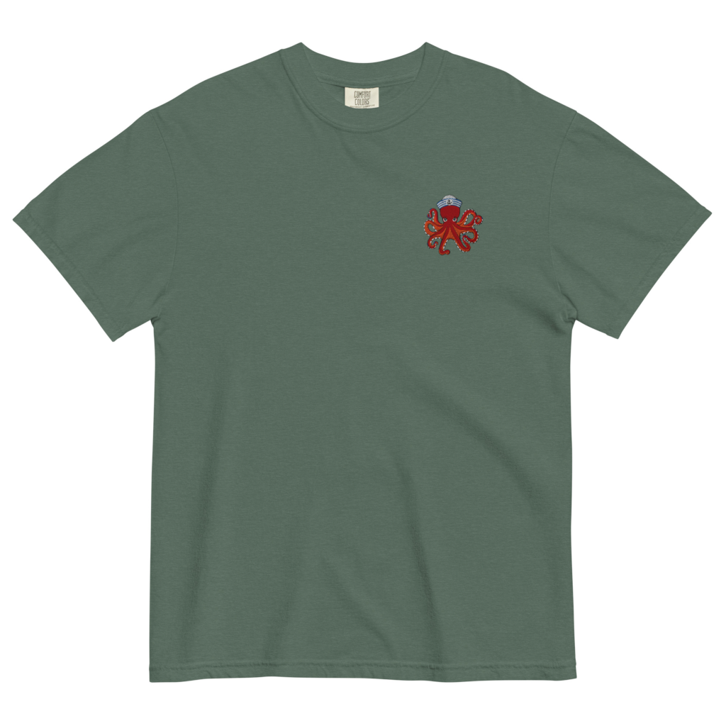 Otto the Octopus T-Shirt (Embroidered)